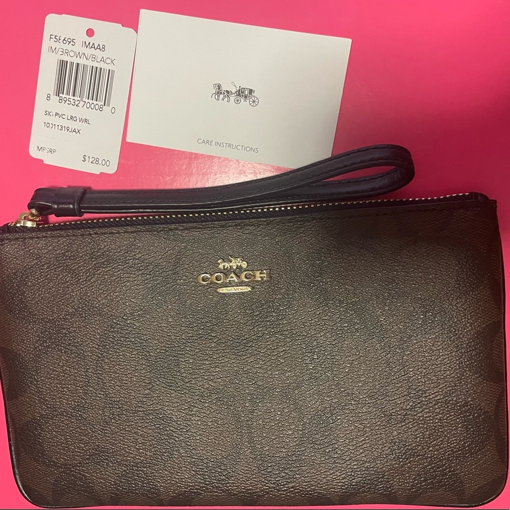 Coach wristlet